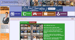 Desktop Screenshot of gaming.tradecardsonline.com